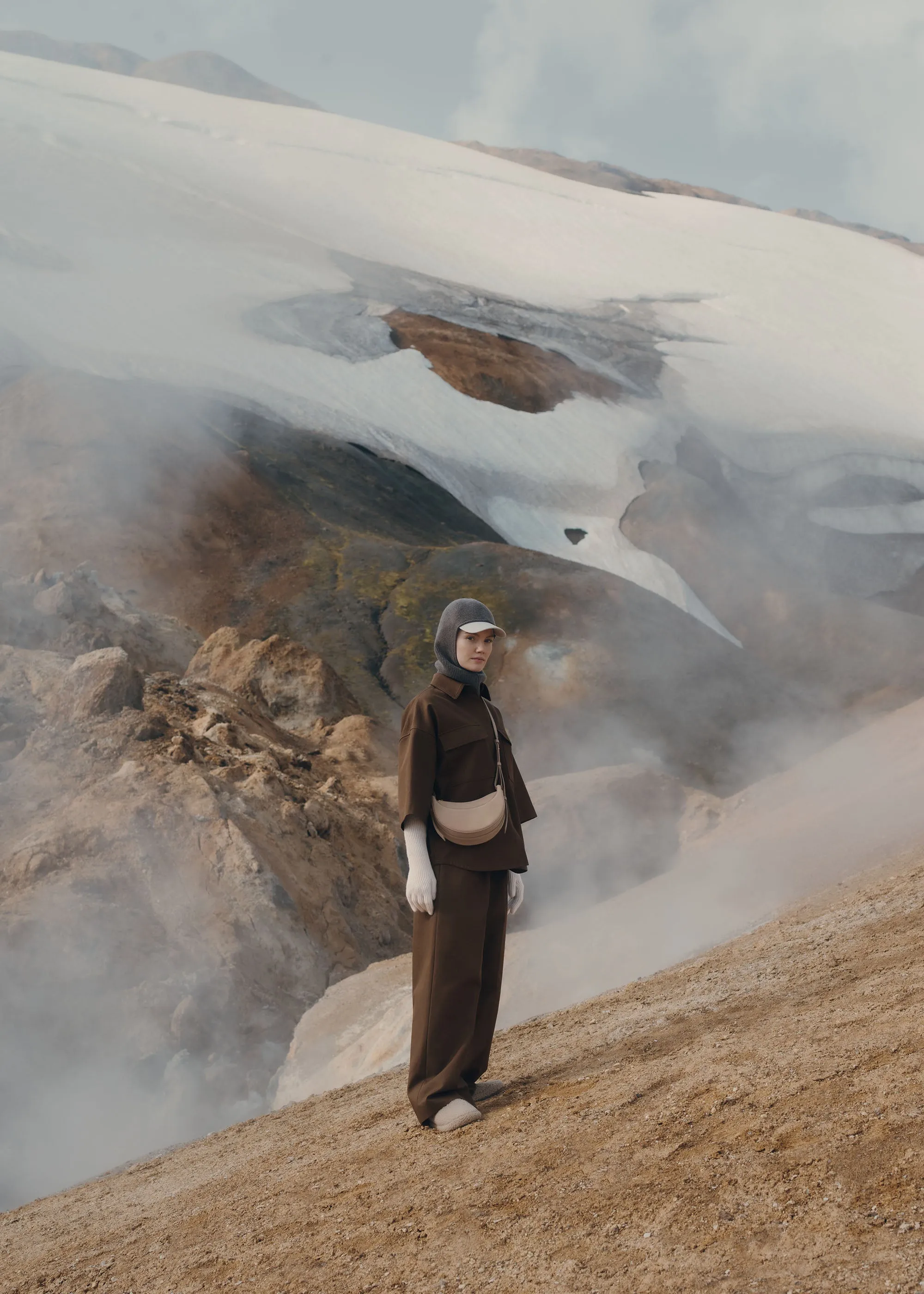 Numéro Dix - Crocodile Nubuck Taupe sold by Polene product image thumbnail 4