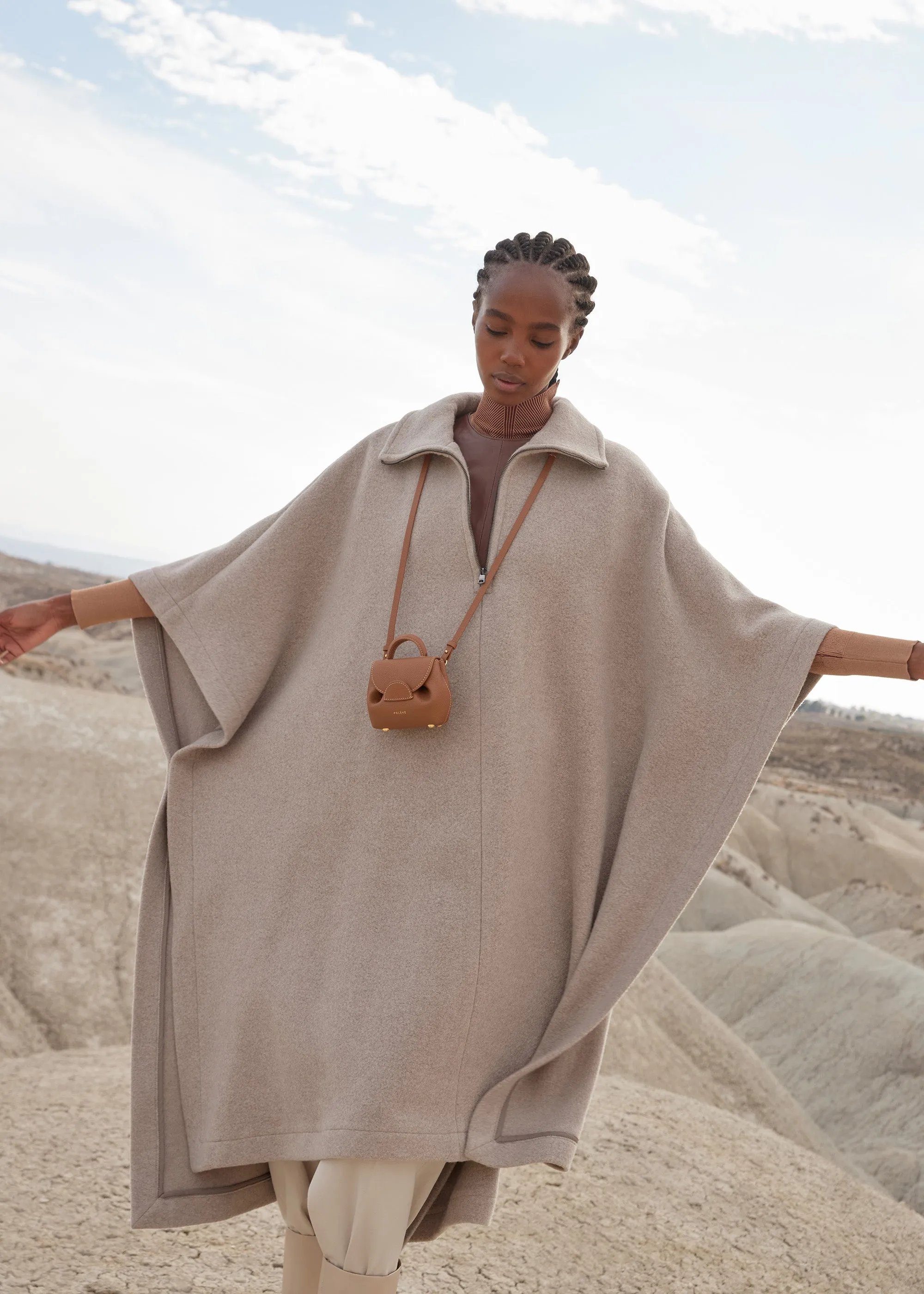 Numéro Un Micro - Textured Camel sold by Polene product image thumbnail 4