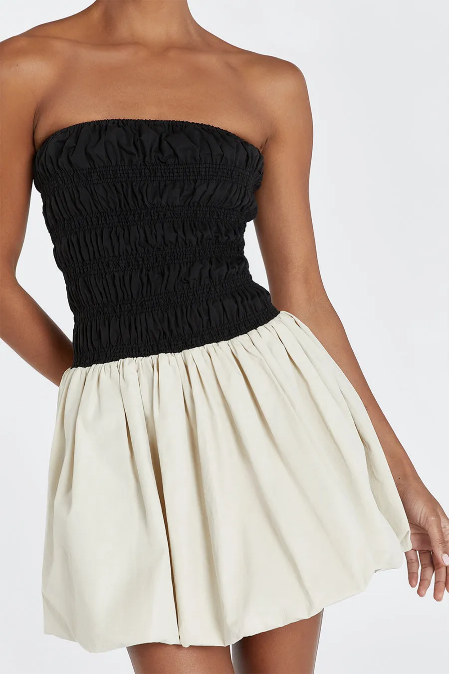 STEVIE BLACK AND STONE MINI DRESS sold by Dissh product image thumbnail 5
