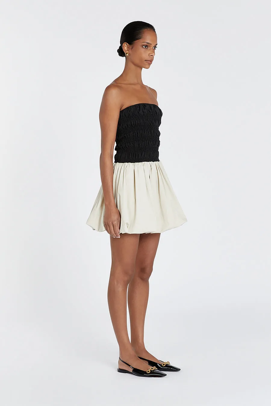STEVIE BLACK AND STONE MINI DRESS sold by Dissh product image thumbnail 3