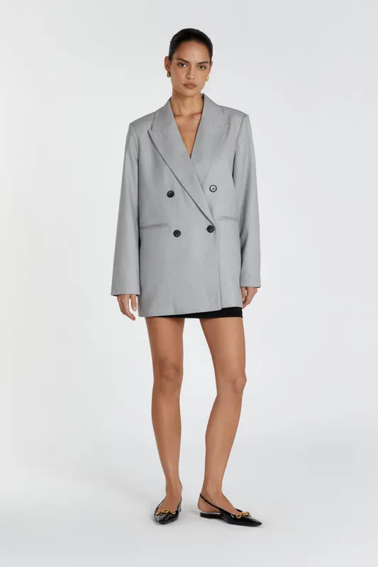 BECKHAM SILVER BLAZER sold by Dissh