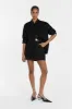 JERI BLACK WOOL BOMBER JACKET sold by Dissh