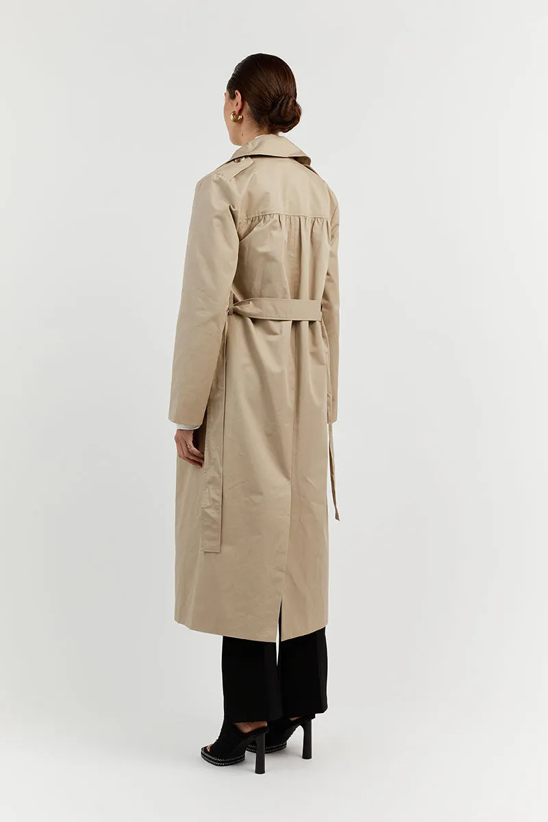 ASPEN STONE COTTON TRENCH COAT sold by Dissh product image thumbnail 4