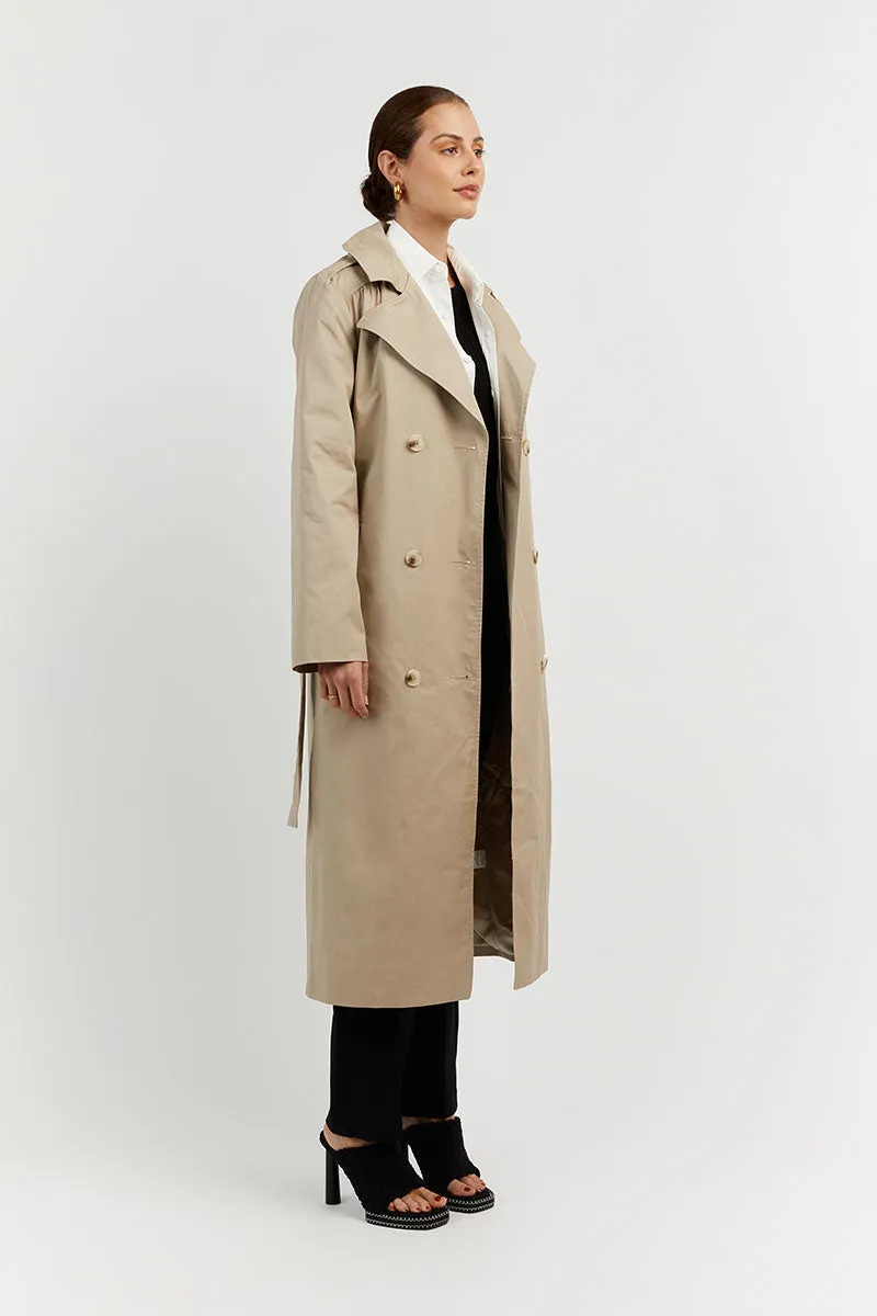 ASPEN STONE COTTON TRENCH COAT sold by Dissh product image thumbnail 3