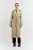 ASPEN STONE COTTON TRENCH COAT sold by Dissh