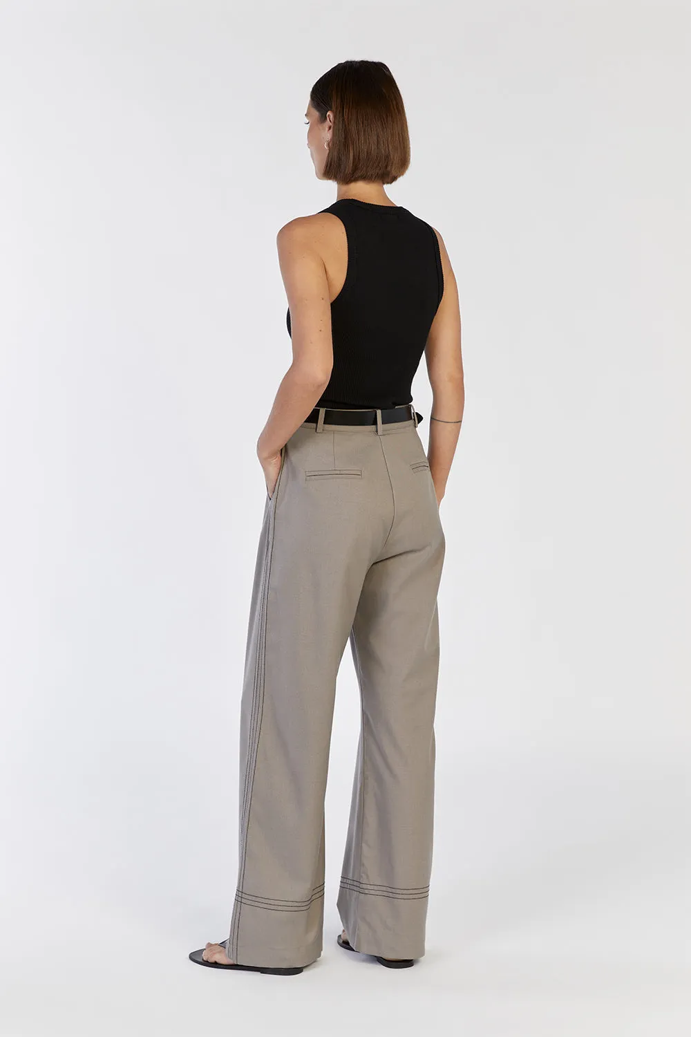 SUKI SMOKE STITCH DETAIL PANT sold by Dissh product image thumbnail 4