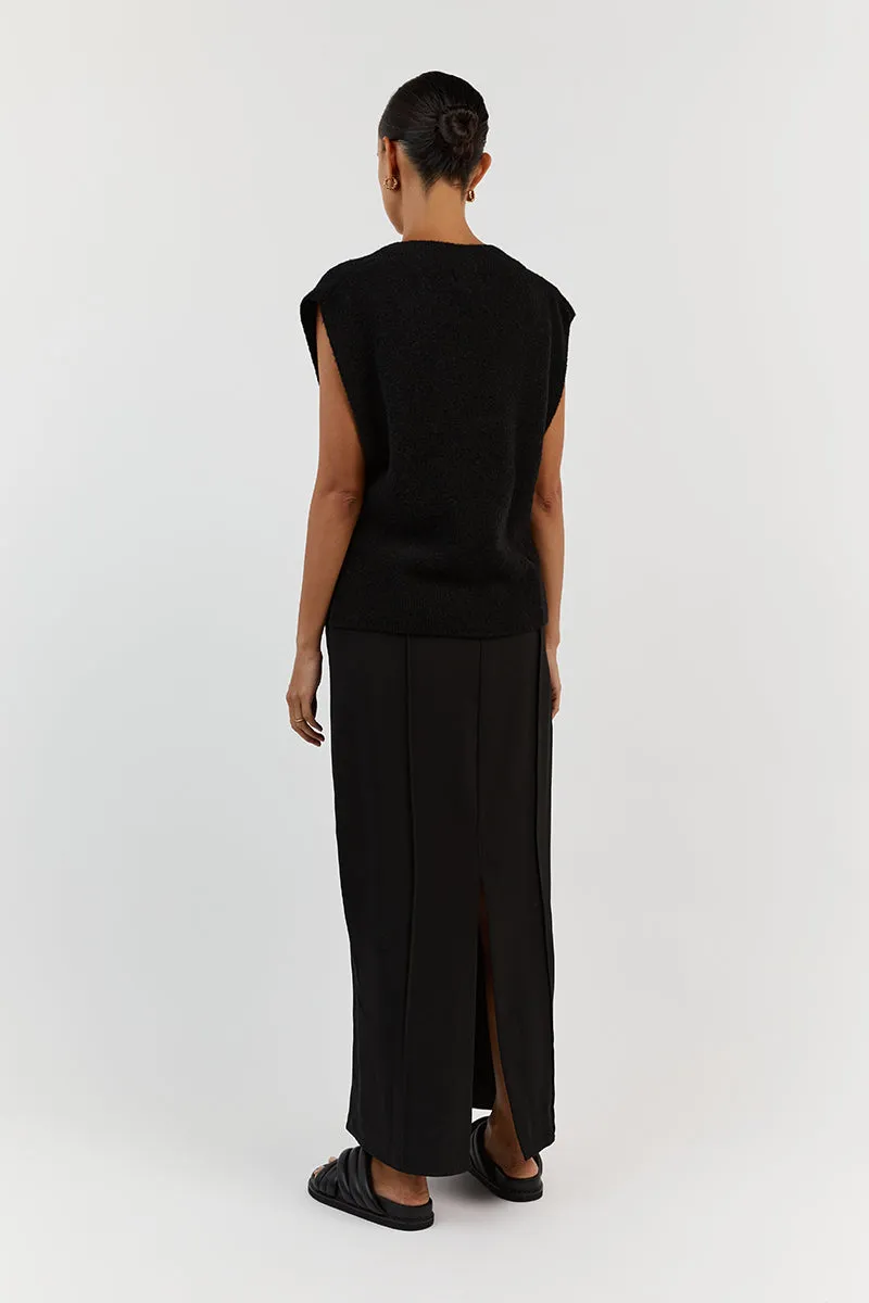 RAF BLACK KNIT VEST sold by Dissh product image thumbnail 4