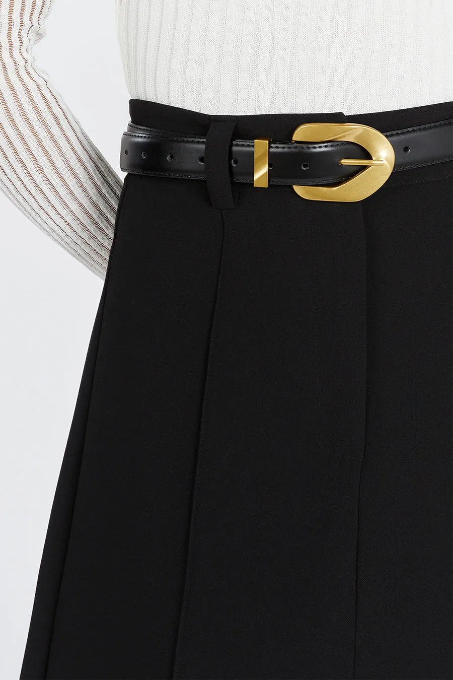 WILLA BLACK MAXI SKIRT sold by Dissh product image thumbnail 5