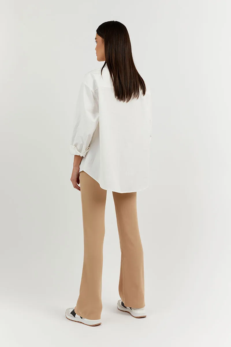 HICKS CAMEL CREPE FLARE PANT sold by Dissh product image thumbnail 4