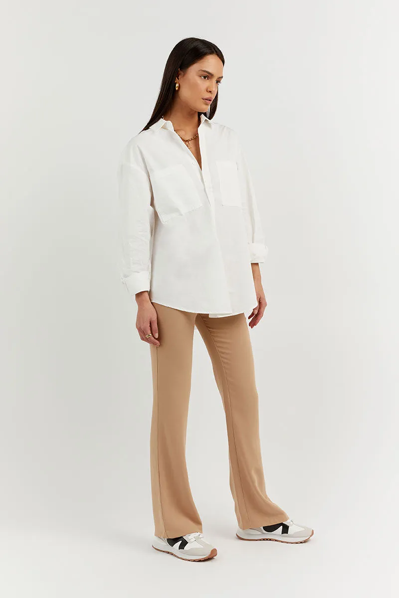 HICKS CAMEL CREPE FLARE PANT sold by Dissh product image thumbnail 3