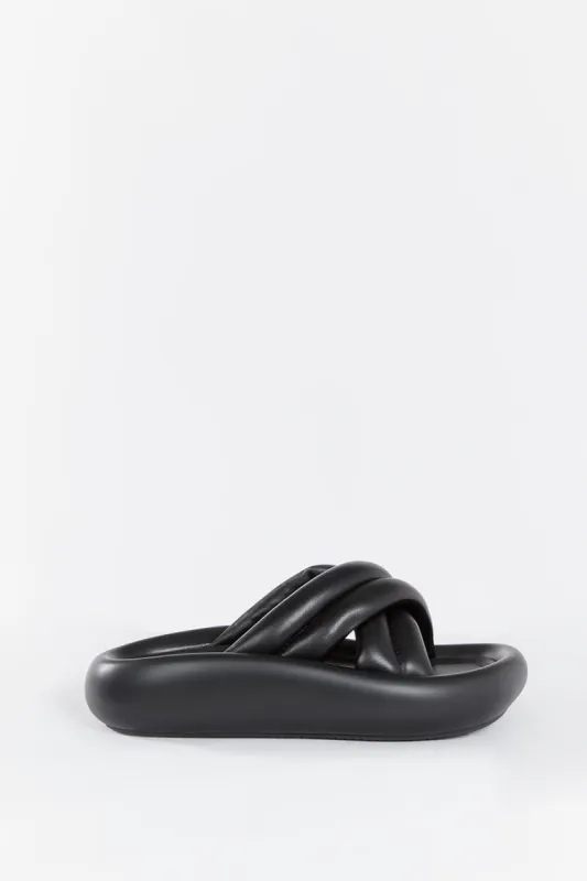 ALIAS MAE DENA BLACK SANDAL sold by Dissh