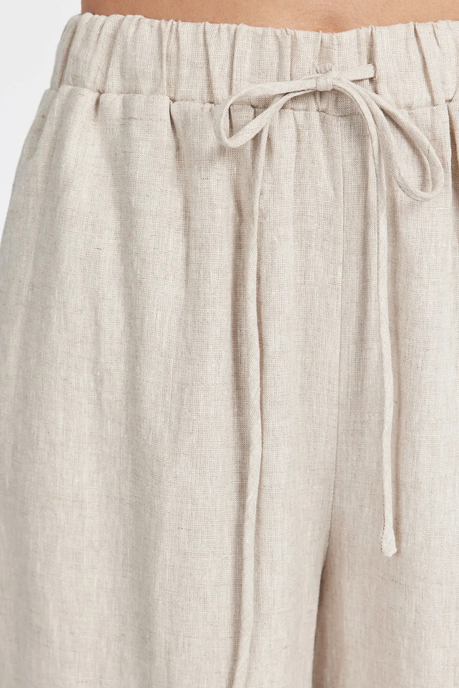 GINA NATURAL LINEN WAIST PANT sold by Dissh product image thumbnail 5