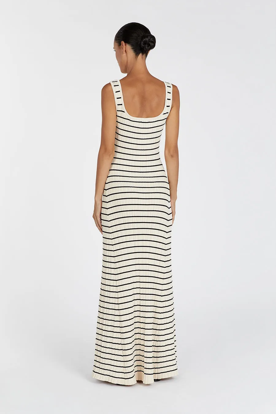 BILLIE BUTTER STRIPE MIDI DRESS sold by Dissh product image thumbnail 4