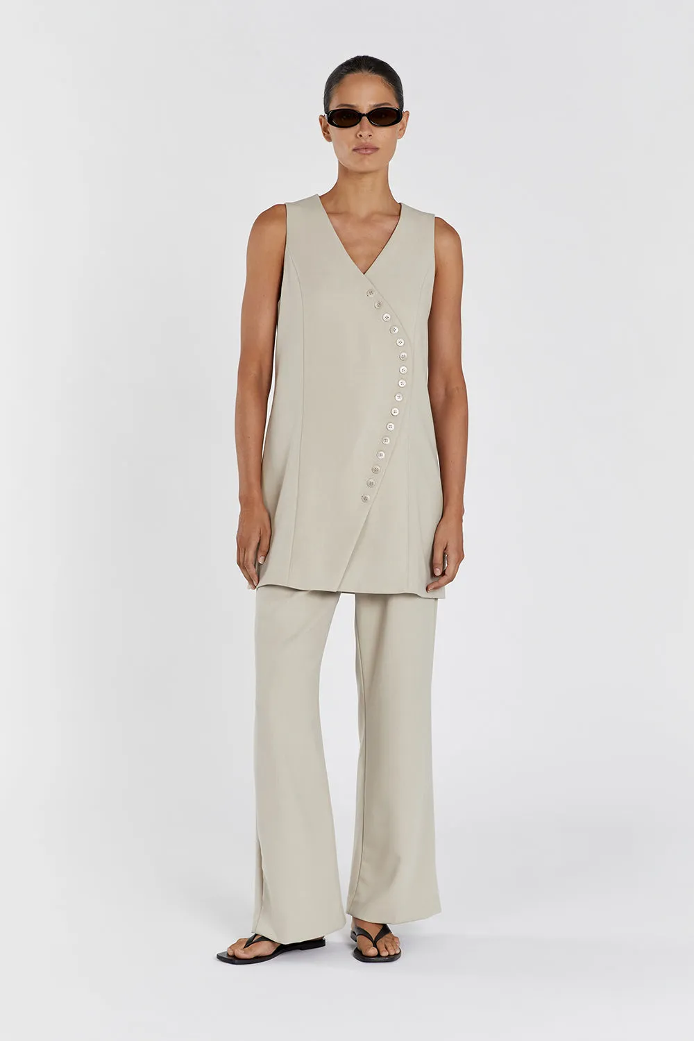 CELINE PEBBLE SHIFT DRESS sold by Dissh