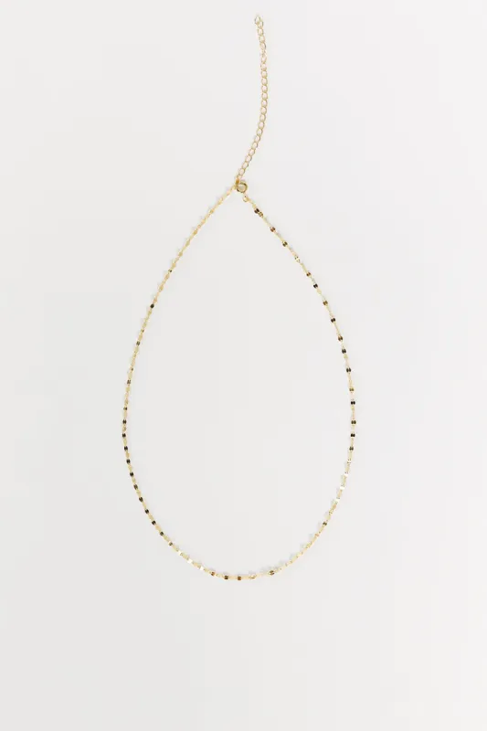 ST VALENTINE RIVIERA GOLD NECKLACE sold by Dissh