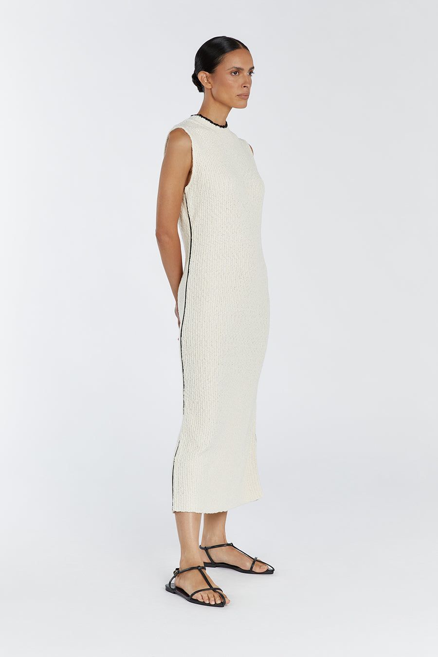 DAKOTA CREAM BOUCLE DRESS sold by Dissh product image thumbnail 3