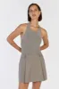 KARLIE SMOKE HALTER KNIT TOP sold by Dissh
