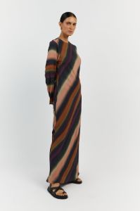 LULU OMBRE SLEEVED DRESS sold by Dissh