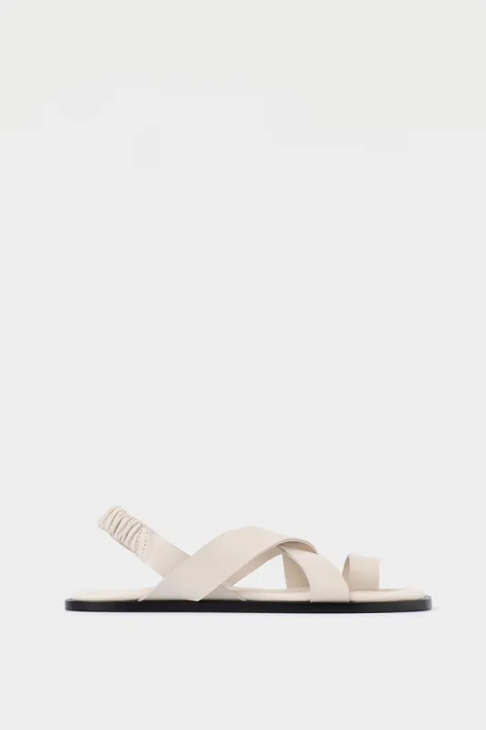 DOF STUDIOS PIA SANDAL LATTE sold by Dissh