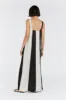 AGI NATURAL COLOUR BLOCK MAXI DRESS sold by Dissh
