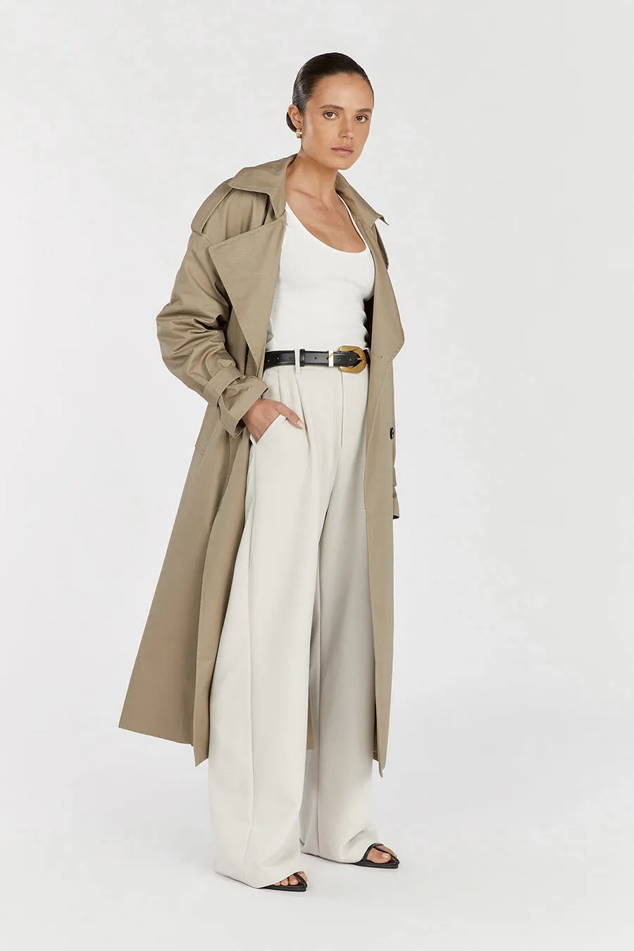 CAMERON MOSS TRENCH COAT sold by Dissh product image thumbnail 3