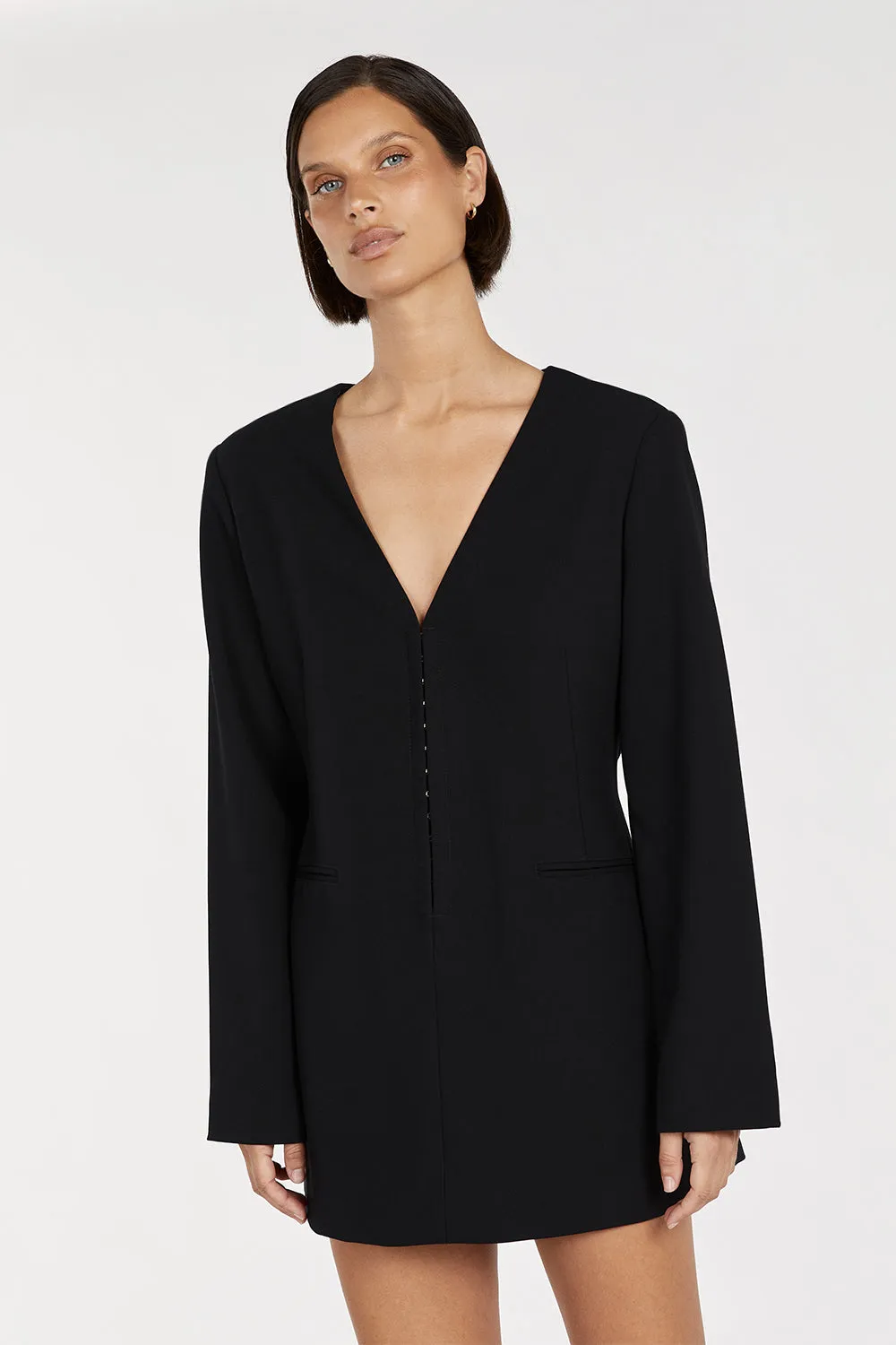 ISSEY BLACK BLAZER MINI DRESS sold by Dissh product image thumbnail 2