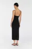 TAYLOR BLACK KNIT MIDI DRESS sold by Dissh