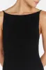 TAYLOR BLACK KNIT MIDI DRESS sold by Dissh