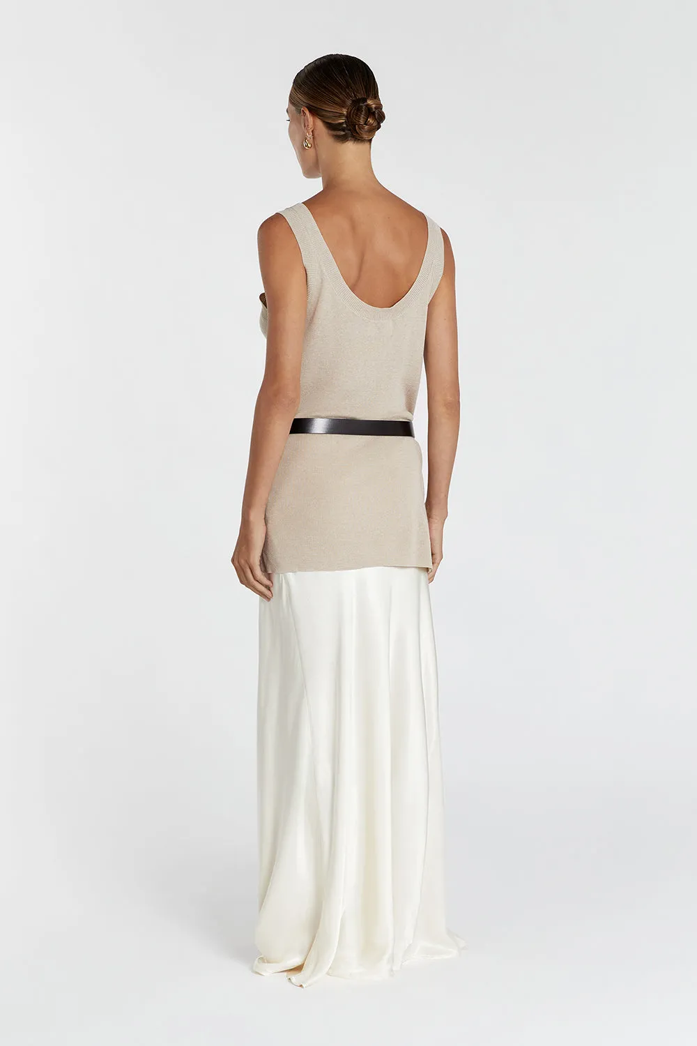 ALIA NATURAL SCOOP KNIT TANK sold by Dissh product image thumbnail 4