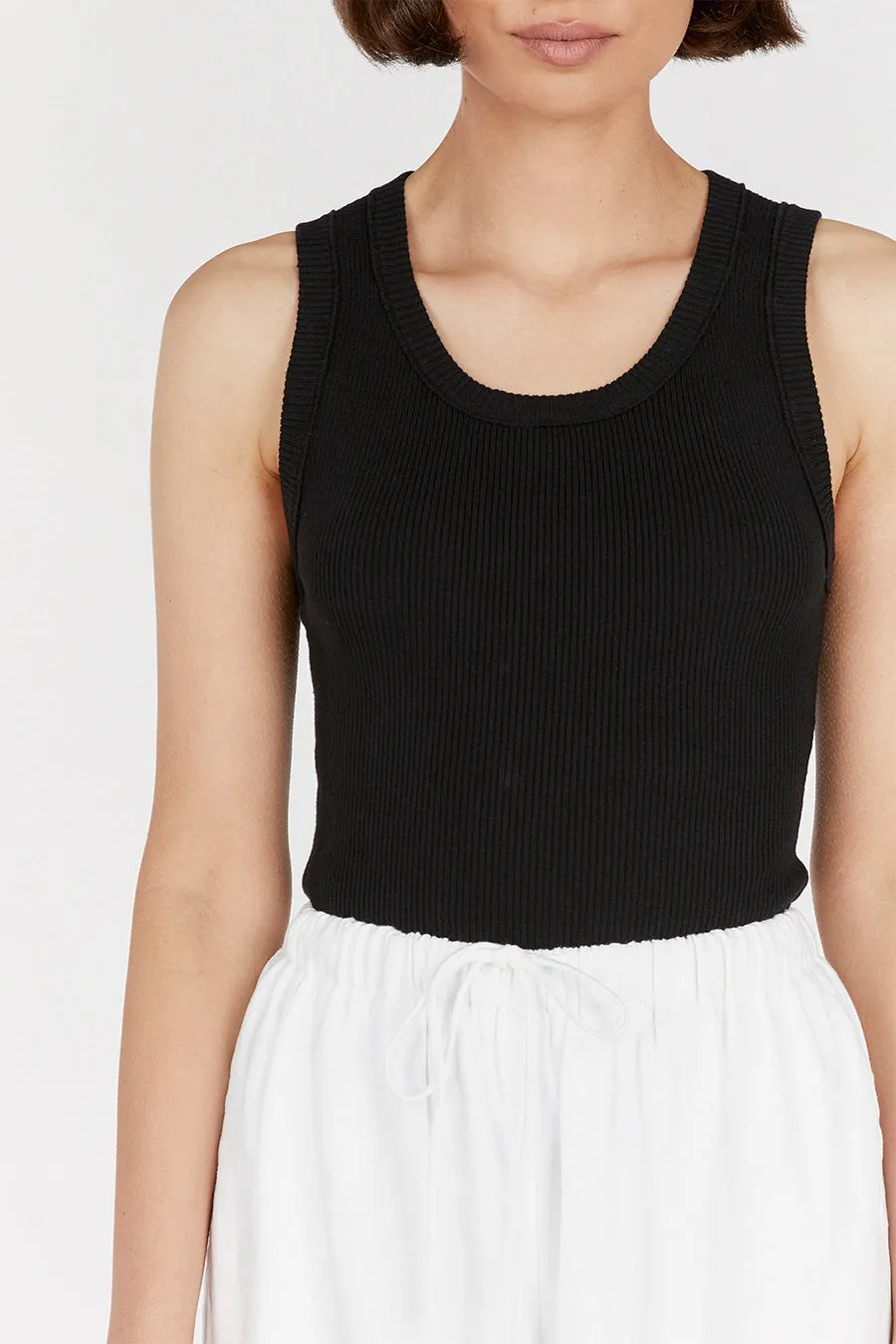 LEXI BLACK TANK sold by Dissh product image thumbnail 5