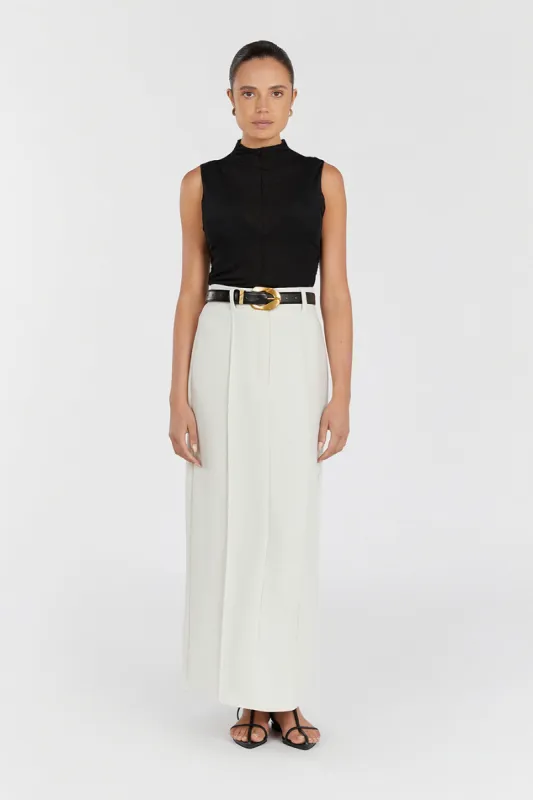 ROWAN BONE MIDI SKIRT sold by Dissh