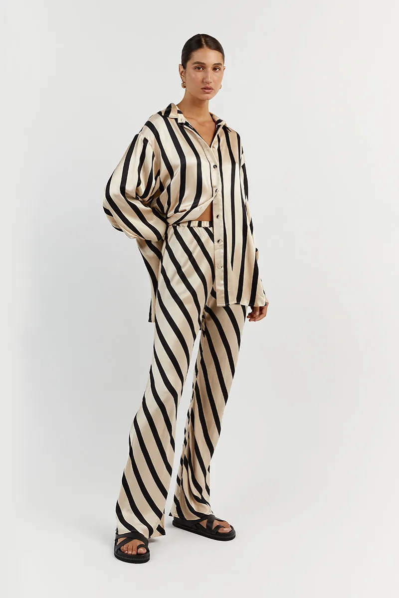 PIPPA STONE SATIN BIAS CUT PANT sold by Dissh product image thumbnail 3