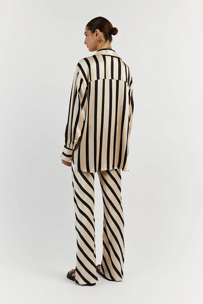 PIPPA STONE SATIN BIAS CUT PANT sold by Dissh product image thumbnail 4