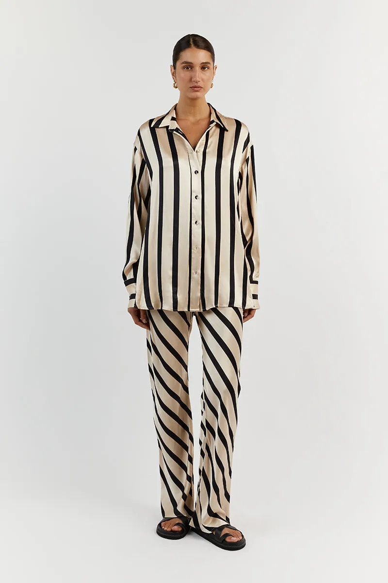 PIPPA STONE SATIN BIAS CUT PANT sold by Dissh product image thumbnail 2