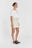 DION NATURAL BOUCLE MINI SKIRT sold by Dissh