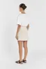 DION NATURAL BOUCLE MINI SKIRT sold by Dissh