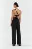 ROWAN BLACK ASYM TOP sold by Dissh