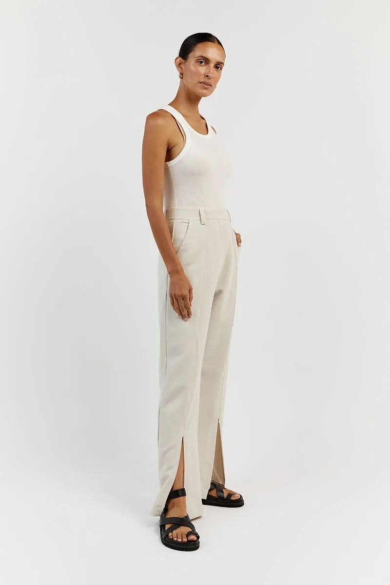 ROWAN BONE STRAIGHT LEG SPLIT PANT sold by Dissh product image thumbnail 3