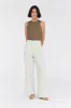 ZANTHE CHOC MARLE KNIT TOP sold by Dissh