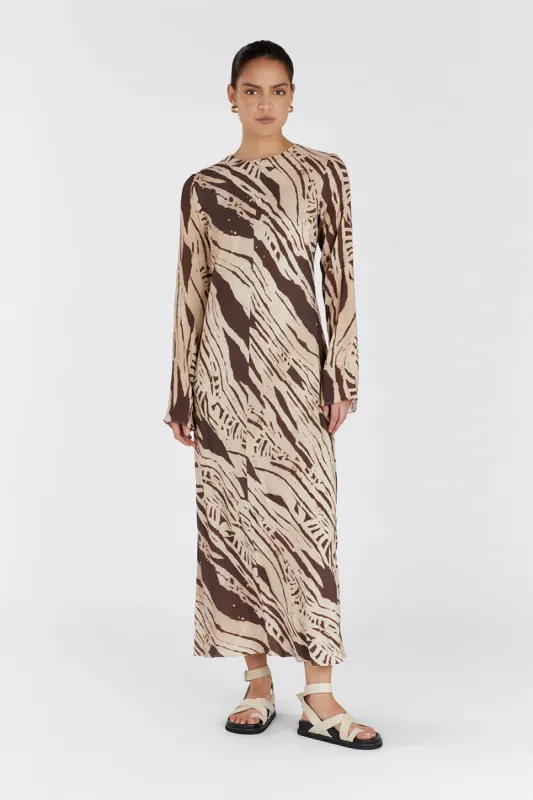 QUINN SLEEVED SLIP DRESS sold by Dissh