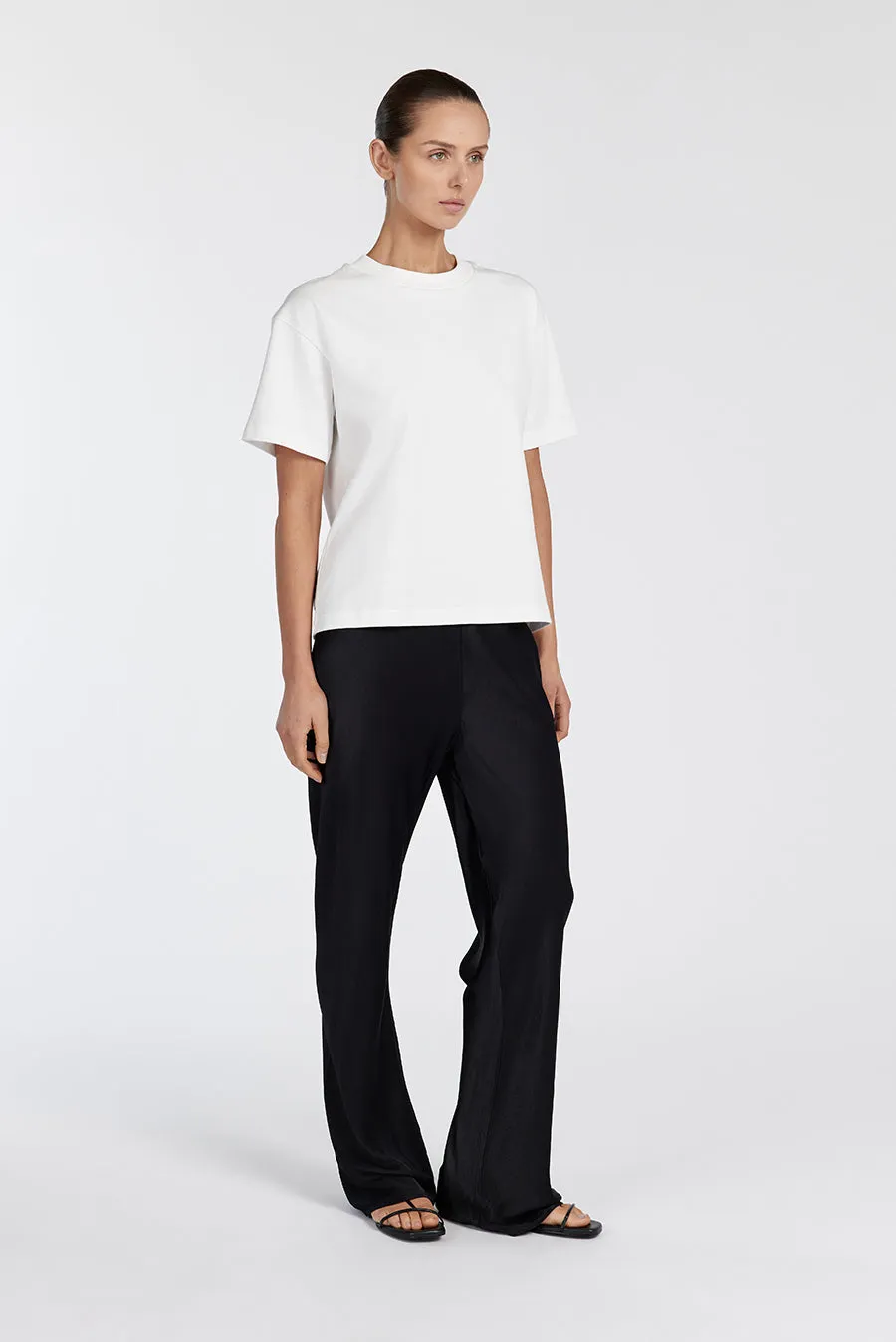 MYKA BLACK SATIN PANT sold by Dissh product image thumbnail 3