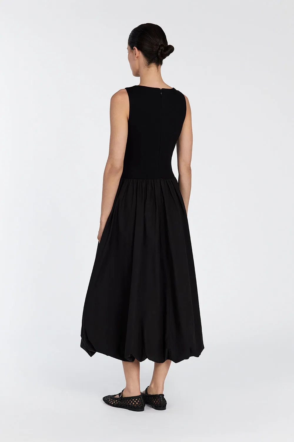 JAMES BLACK BUBBLE MIDI DRESS sold by Dissh product image thumbnail 5