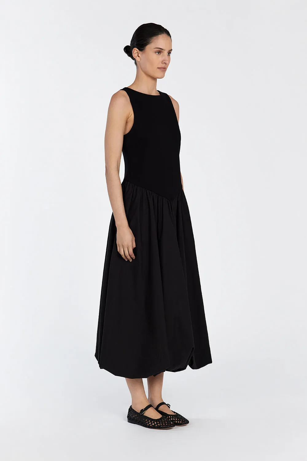 JAMES BLACK BUBBLE MIDI DRESS sold by Dissh product image thumbnail 4
