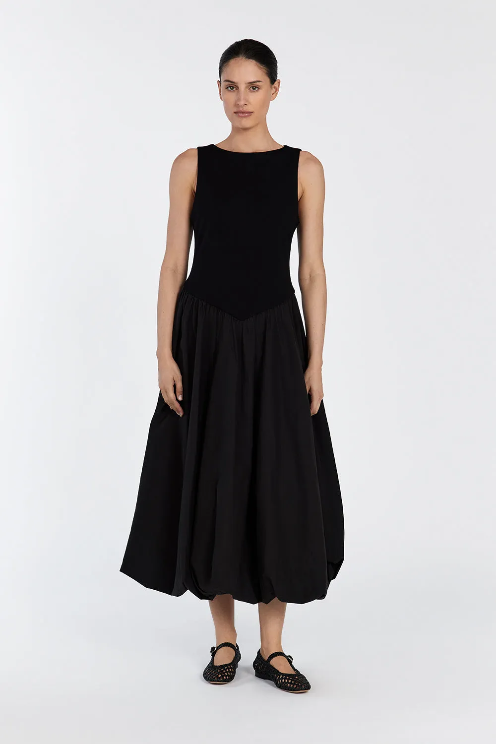 JAMES BLACK BUBBLE MIDI DRESS sold by Dissh product image thumbnail 2