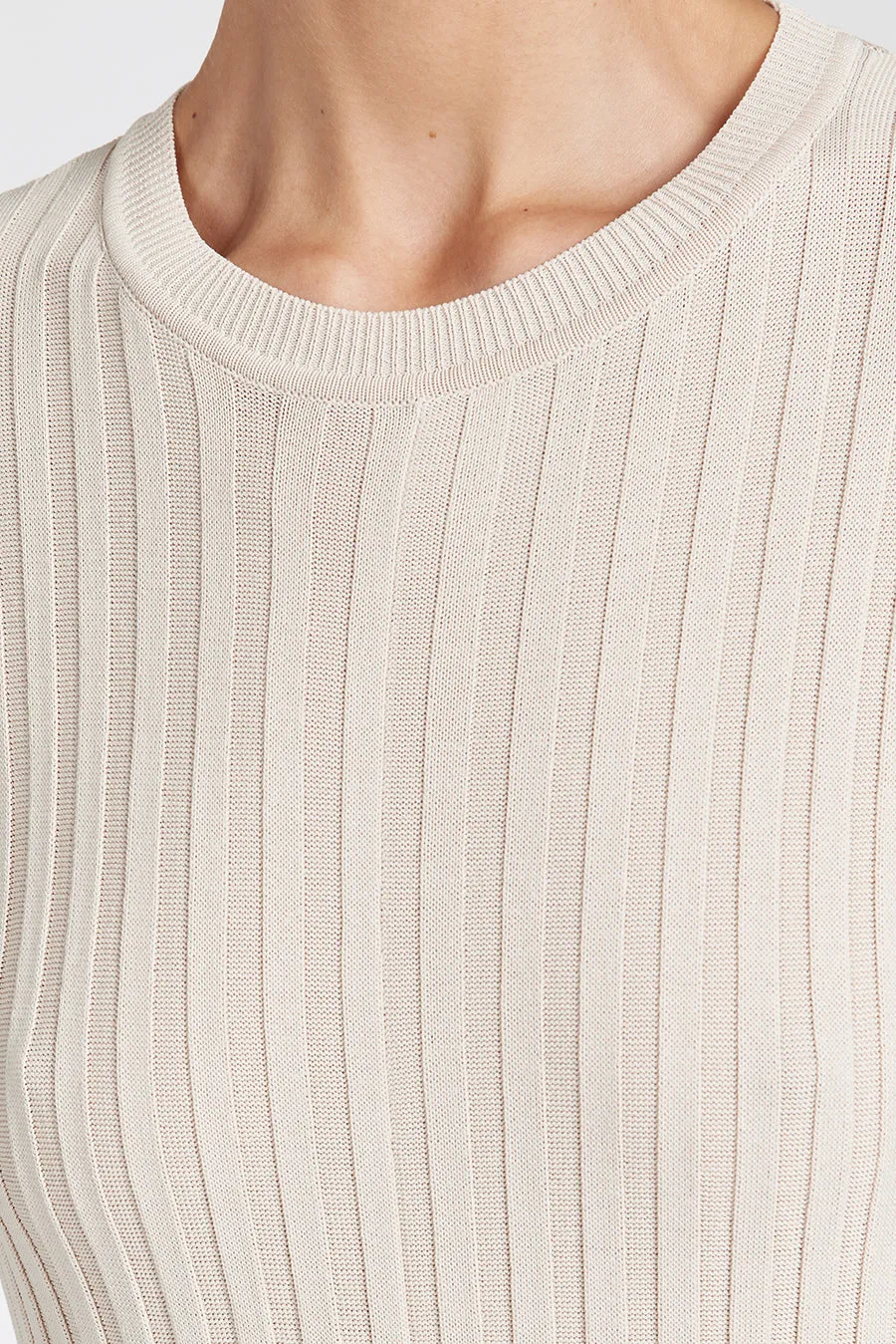ADA STONE LONG SLEEVE MIDI DRESS | Parallel