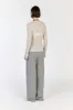 NOVA SILVER LONG SLEEVE KNIT TOP sold by Dissh