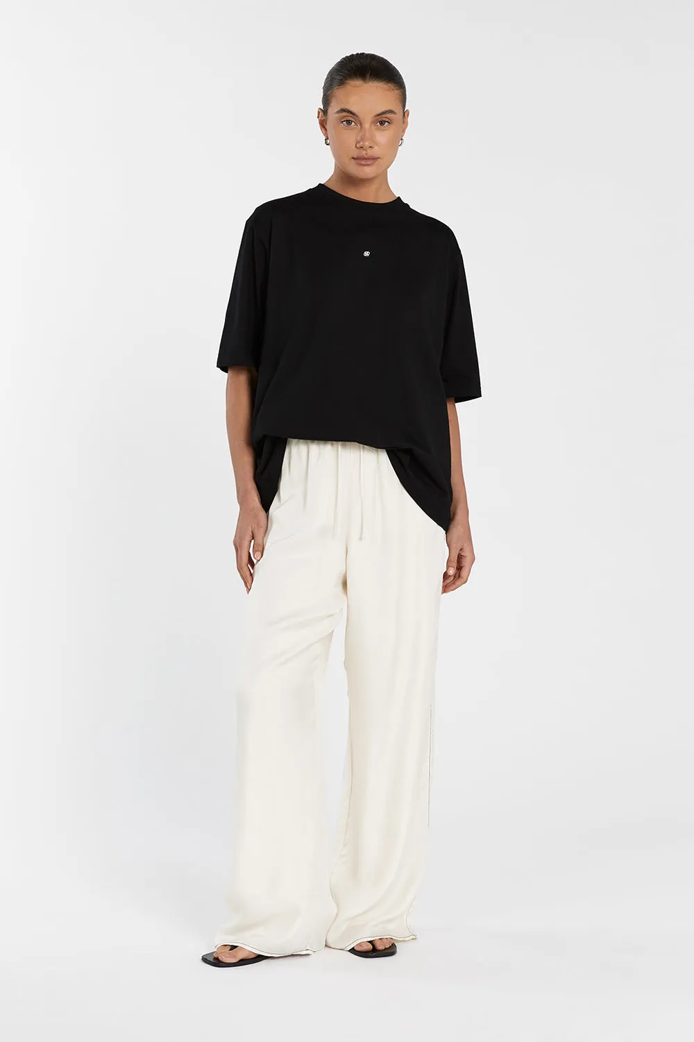 CHANCE BLACK SIGNATURE COTTON TEE sold by Dissh product image thumbnail 2