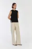 PHOENIX BLACK SLEEVELESS KNIT TOP sold by Dissh
