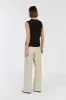 PHOENIX BLACK SLEEVELESS KNIT TOP sold by Dissh