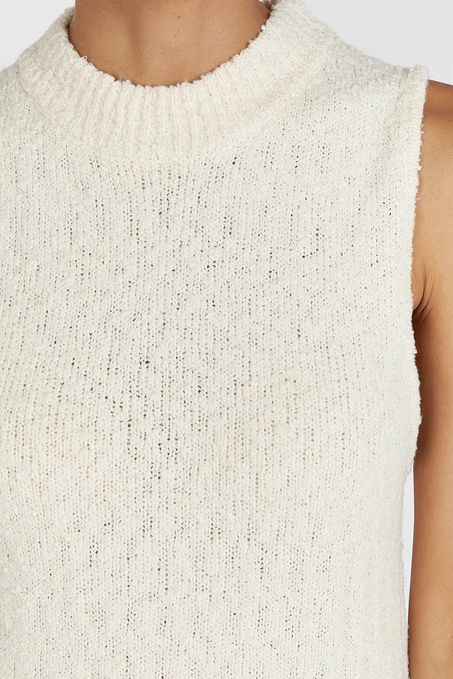 DAKOTA NATURAL HIGH NECK MAXI DRESS sold by Dissh product image thumbnail 5